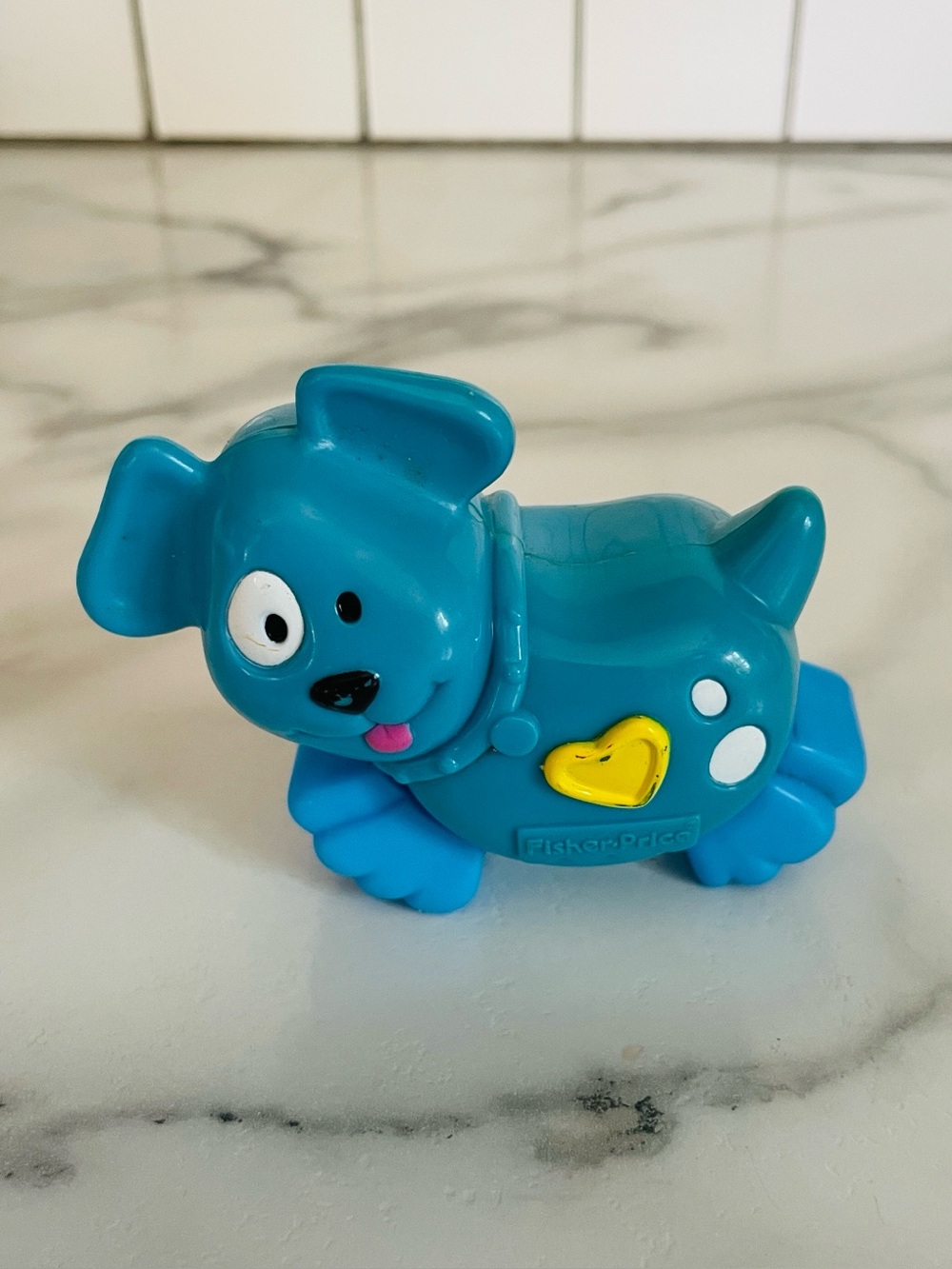 2002 Fisher Price McDonald’s Happy Meal Toy - Blue Puppy